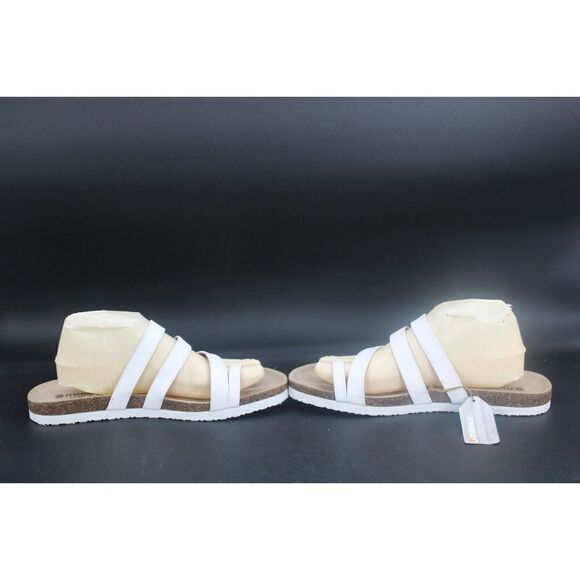 Makalu California Women’s Sandals White Olivia Size 11M NEW - Picture 7 of 11